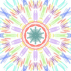 Mandala astratta