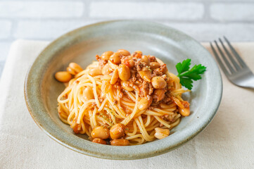 チリコンカンパスタ