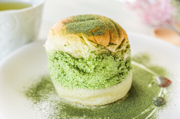 抹茶のマリトッツォ