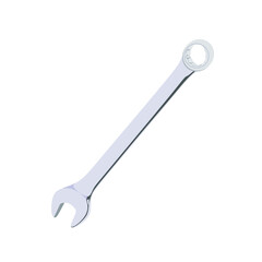 Wrench tool vector illustration. Wrench on white background