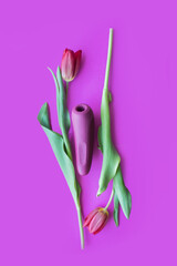 Sex toys. vacuum stimulator vibrator
