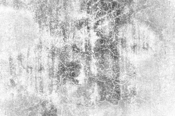 Abstract white concrete wall surface with dark grunge texture