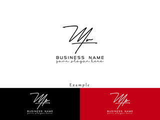 Modern MV Logo, Letter Mv vm Signature Fashion Letter Logo Image Design