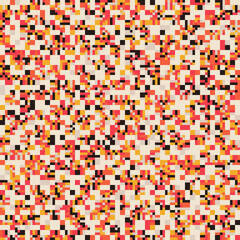 Fototapeta premium Noise Art Aesthetics Abstract Vector Graphics Made Made With Generative Art Approach Using Geometric Elements