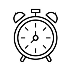 Fototapeta na wymiar Editable vector graphics. Time and clock icons set, timer, speed, alarm, recovery, management. Time management.Clock with thin lines symbols for the Internet and mobile phone on a white background.