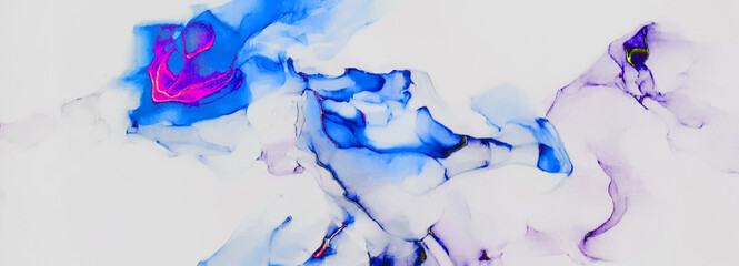 Alcohol ink. Modern creative watercolor background for trendy design. Colourful Modern Design Art.