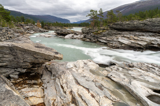 D&oslash;nfoss Campground Area, Skj&aring;k County, Oppland County