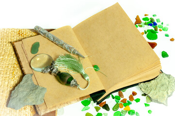 Still life scrivere sul diario segreto