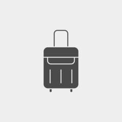 Suitcase vector icon sign symbol