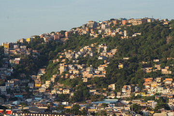 Obraz premium Arraial do Cabo, Rio de Janeiro, Brazil - red sunrise of wonderful paradise beach with white sands and turquoise water