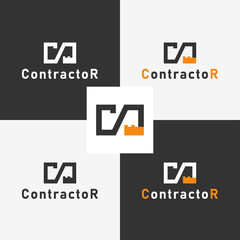 Vector of Construction Logo Design Template
