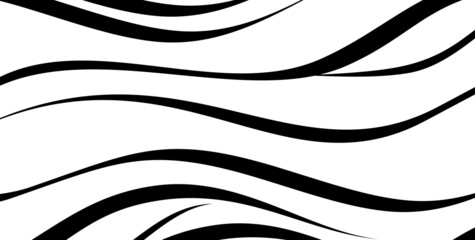 Modern Abstract Background. Abstract wave element for design. Diagonal stripe seamless pattern. Geometric classic black and white thin line background