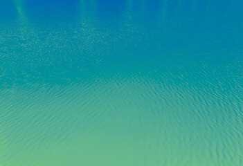 Fototapeta na wymiar A 3D rendering of an beautiful abstract blue water surface background