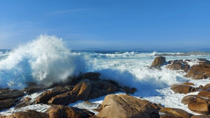 Oleaje en la Costa de Galicia