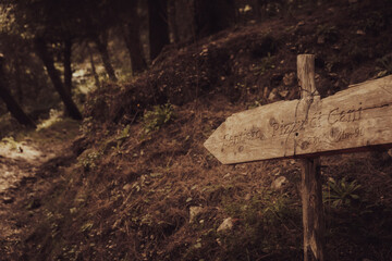 Sicilian Italian Coastal Hill Spring Landscape in Europe on a lovely day
