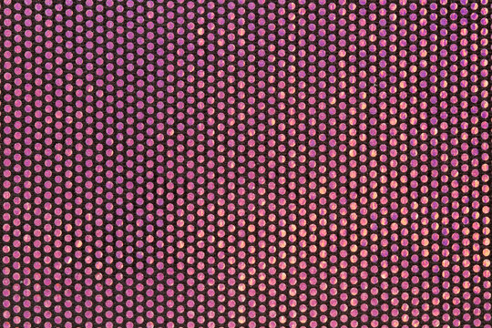 Textura fondo con circulos fucsia y negro. Vista de cerca. Macro