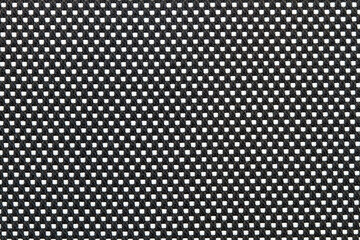 Textura fondo de hilo negro con forma cuadrada. Vista de cerca