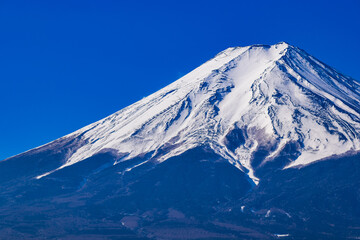 Fototapeta na wymiar 富士山　冬景