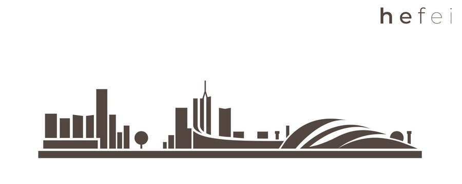 Hefei Simple Monochrome Stylish Skyline