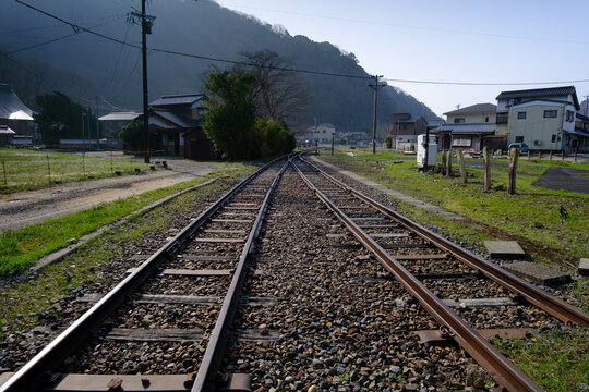 福井県敦賀市　敦賀港線（廃線跡）