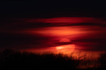 Beautiful Red Sunset