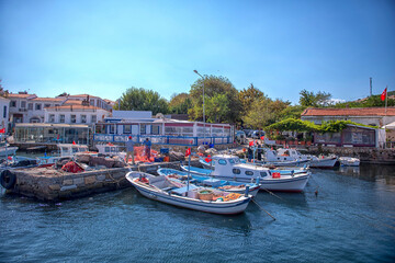 Fototapeta premium Bozcaada, Canakkale, Turkey 