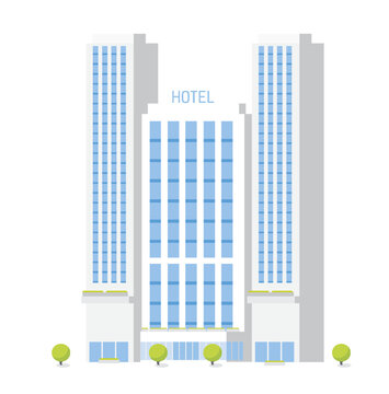 Ilustraci&oacute;n de hotel