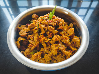 soya chunks fry