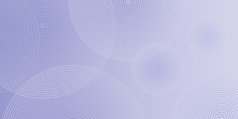 Abstract geometric background with purple (very peri) gradient circle background