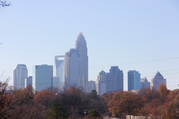 Obraz premium The Queen City, Charlotte, NC