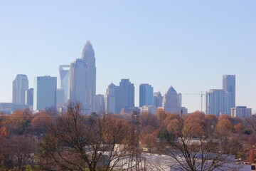 Obraz premium The Queen City, Charlotte, NC