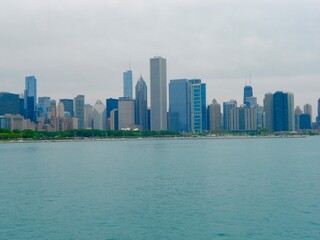 Naklejka premium Windy City Views