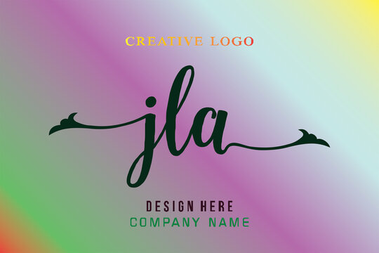 JLA lettering logo is simple, easy to understand and authoritative