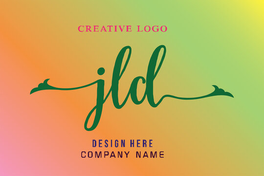 JLD lettering logo is simple, easy to understand and authoritative