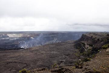 Volcanic Views at Kilauea Crater, Hawaii © Andrew Webb Curtis
