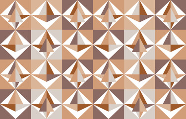 geometric sand brown summer color for fabric cloth pattern background 