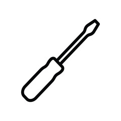 screwdriver icon vector