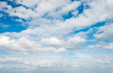 Blue sky and clouds for background