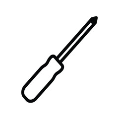 screwdriver icon vector