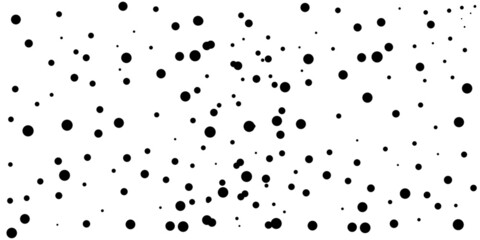 black and white background with dots