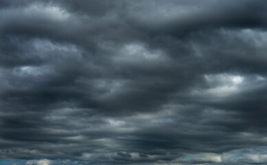 Fototapeta premium Background of stormy rain clouds