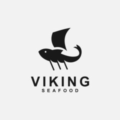 fish boat logo or fish logo