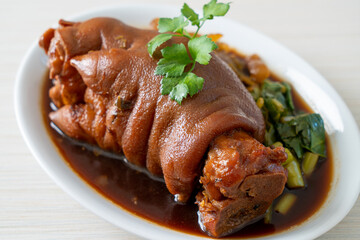 Stewed Pork Knuckle or Stewed Pork Leg