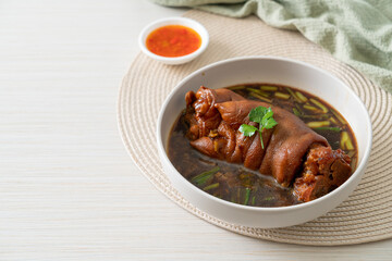 Stewed Pork Knuckle or Stewed Pork Leg