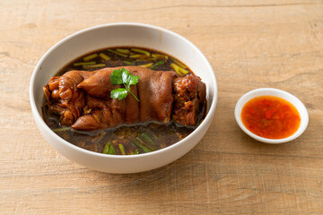 Stewed Pork Knuckle or Stewed Pork Leg