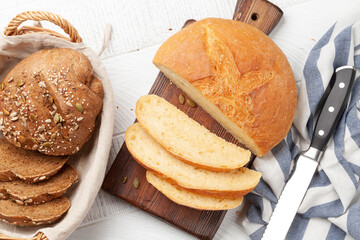 Homemade bread