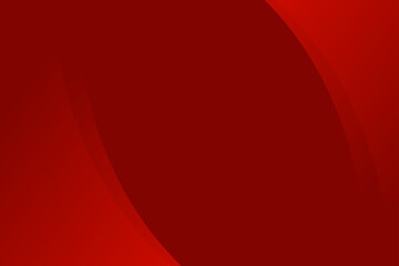 Abstract gradient red color curve wave design background template. Modern soft vector graphic illustration for card, wallpaper, brochure, magazine, cover, screen.