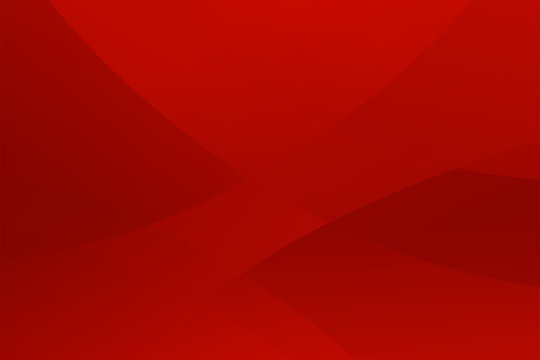 Abstract gradient red color curve wave design background template. Modern soft vector graphic illustration for card, wallpaper, brochure, magazine, cover, screen.