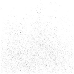Black grainy texture isolated on white background. Distress overlay textured. Grunge design elements.