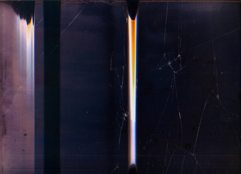 Distorted display. System breakdown. Glitch pattern overlay.